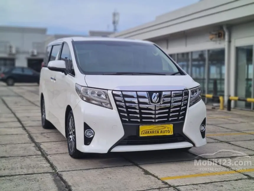 Jual Mobil Toyota Alphard 2015 G 2.5 di DKI Jakarta Automatic Van Wagon Putih Rp 640.000.000