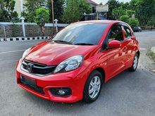 Honda Brio E A/T 2018 1.2 mulus istimewa terawat siap pakai.km 21rb
