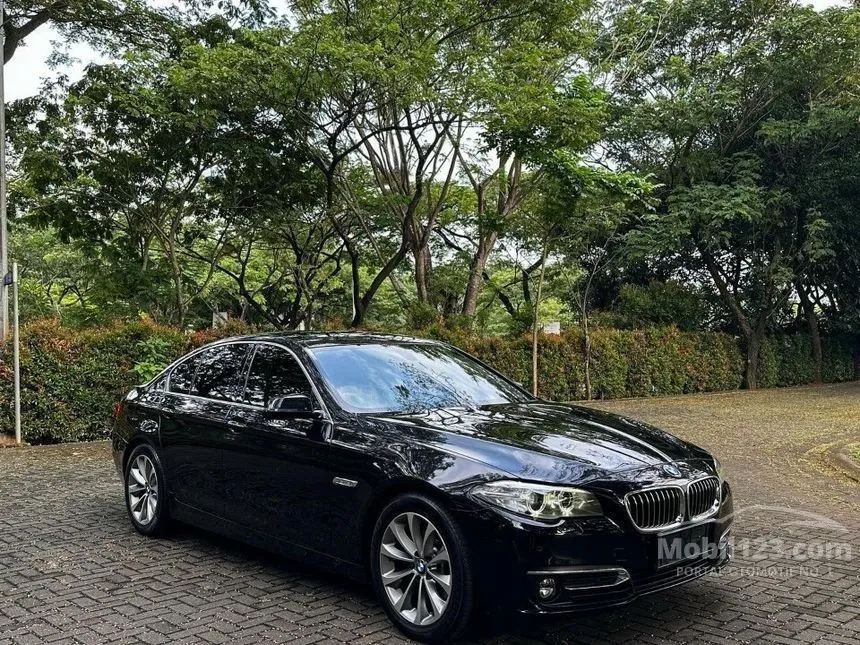 Jual Mobil BMW 520d 2016 Luxury 2.0 di DKI Jakarta Automatic Sedan Hitam Rp 389.000.000