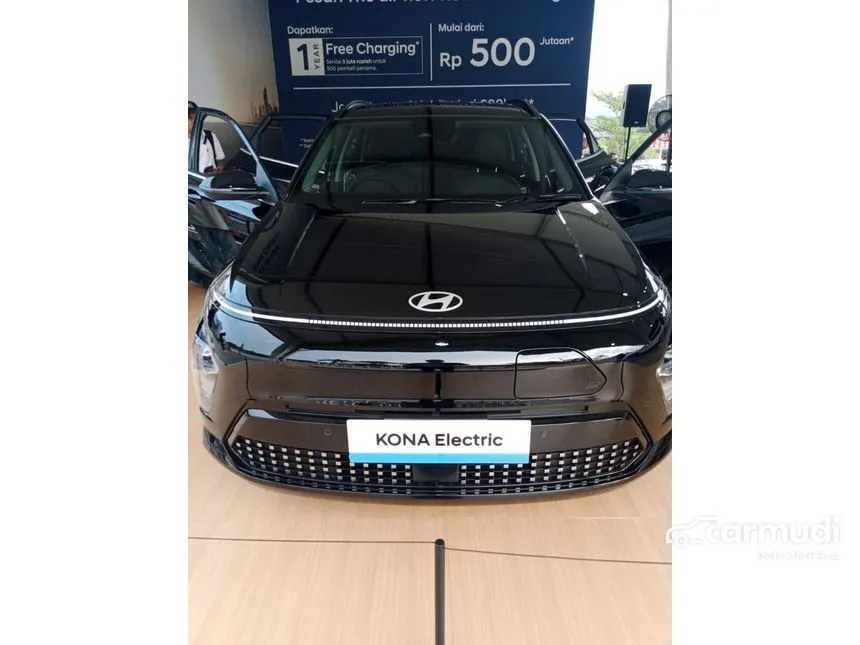 Jual Mobil Hyundai Kona 2024 Electric Long Range Signature di DKI Jakarta Automatic Wagon Hitam Rp 590.000.000