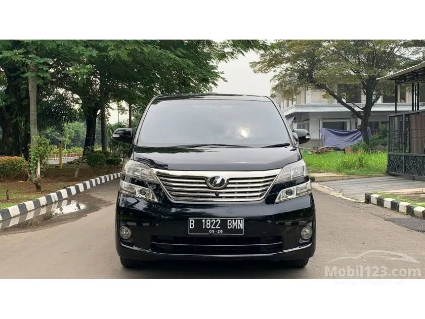 Jual Mobil Toyota Vellfire 2010 Z 2.4 di Banten Automatic Van Wagon Hitam Rp 235.000.000