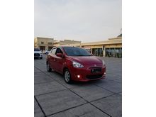 Mitsubishi Mirage Exceed AT Merah 2014 KM 22rbn record