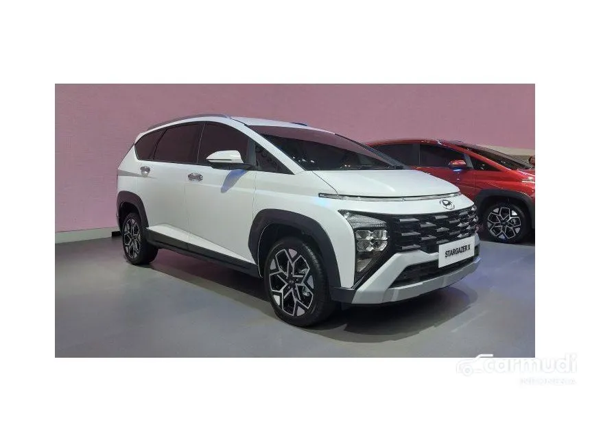 Jual Mobil Hyundai Stargazer X 2024 Prime 1.5 di Banten Automatic Wagon Putih Rp 301.400.000