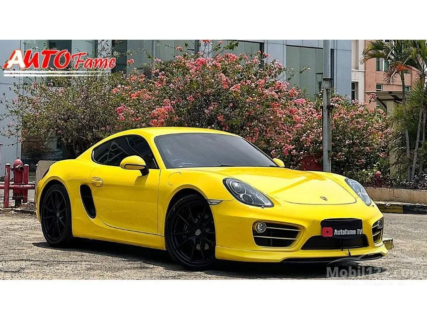 Jual Mobil Porsche Cayman 2013 Standard 2.7 di DKI Jakarta Automatic Coupe Kuning Rp 1.235.000.000
