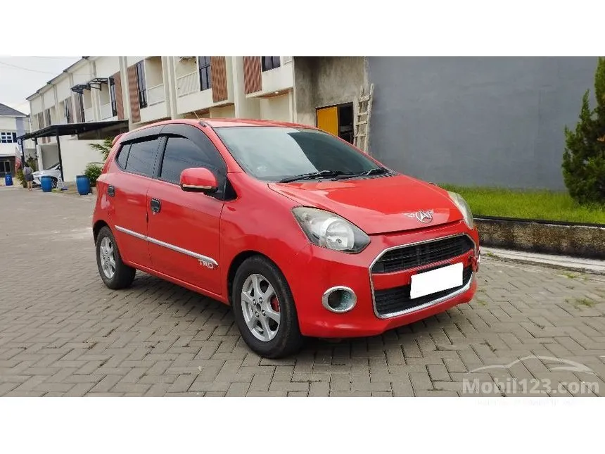 Jual Mobil Daihatsu Ayla 2015 X 1.0 di DKI Jakarta Automatic Hatchback Merah Rp 79.800.000