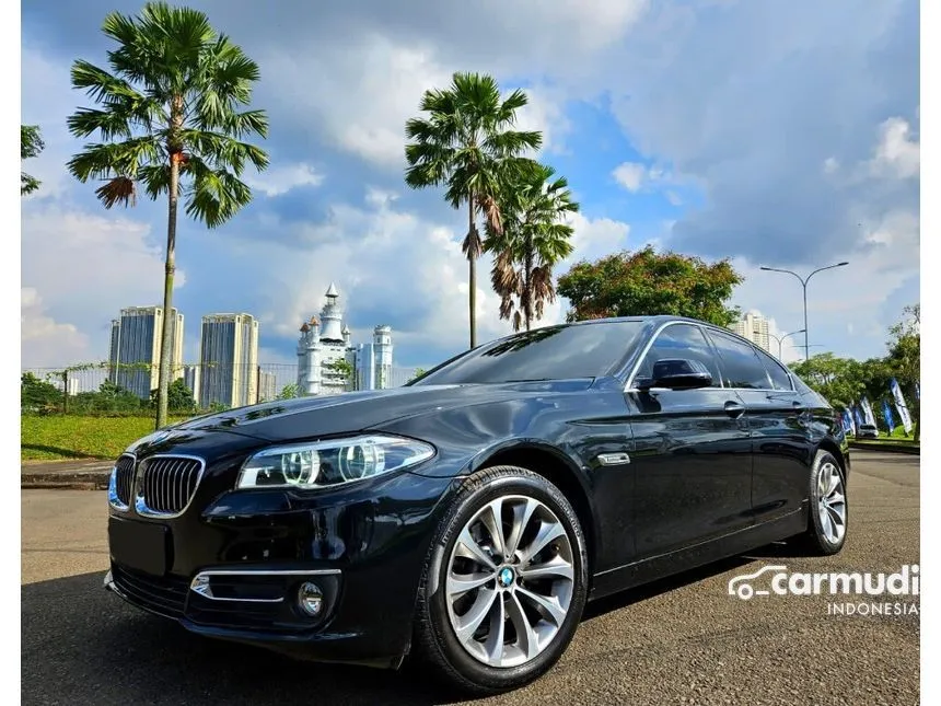 Jual Mobil BMW 520i 2015 Luxury 2.0 di DKI Jakarta Automatic Sedan Hitam Rp 440.000.000