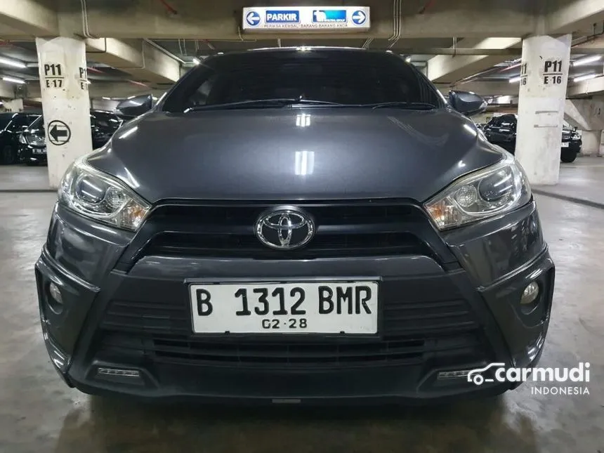 Jual Mobil Toyota Yaris 2016 TRD Sportivo 1.5 di DKI Jakarta Automatic Hatchback Abu