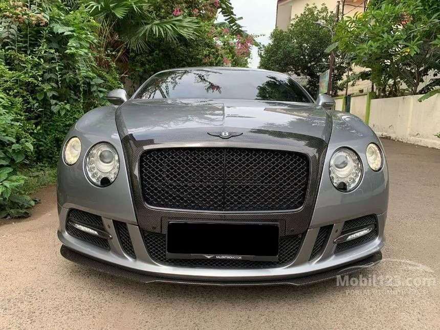 Jual Mobil Bentley Continental GT 2013 W12 6.0 di DKI Jakarta Automatic Coupe Abu