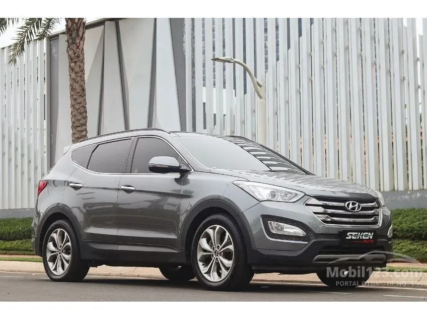Jual Mobil Hyundai Santa Fe 2015 CRDi 2.2 di DKI Jakarta Automatic SUV Abu