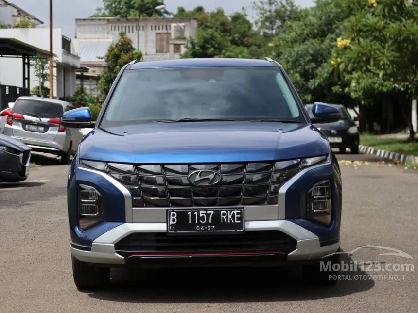 Jual Mobil Hyundai Creta 2022 Prime 1.5 di DKI Jakarta Automatic Wagon Biru Rp 275.000.000