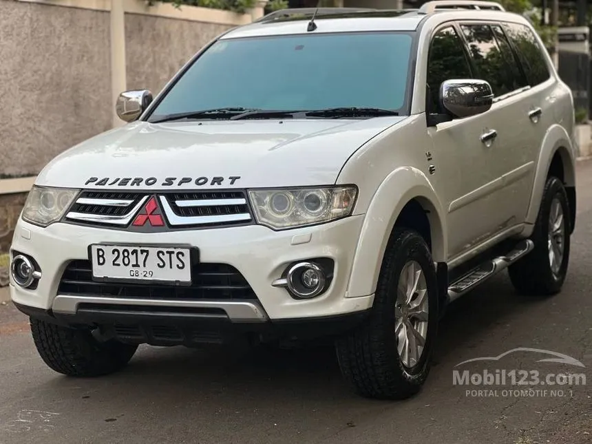 Jual Mobil Mitsubishi Pajero Sport 2014 V6 3.0 di DKI Jakarta Automatic SUV Putih Rp 215.000.000