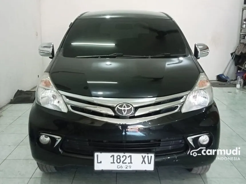 Jual Mobil Toyota Avanza 2014 G 1.3 di Jawa Timur Manual MPV Hitam Rp 130.000.000