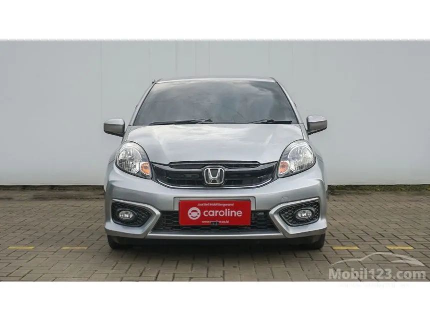 Jual Mobil Honda Brio 2017 Satya E 1.2 di Banten Automatic Hatchback Abu