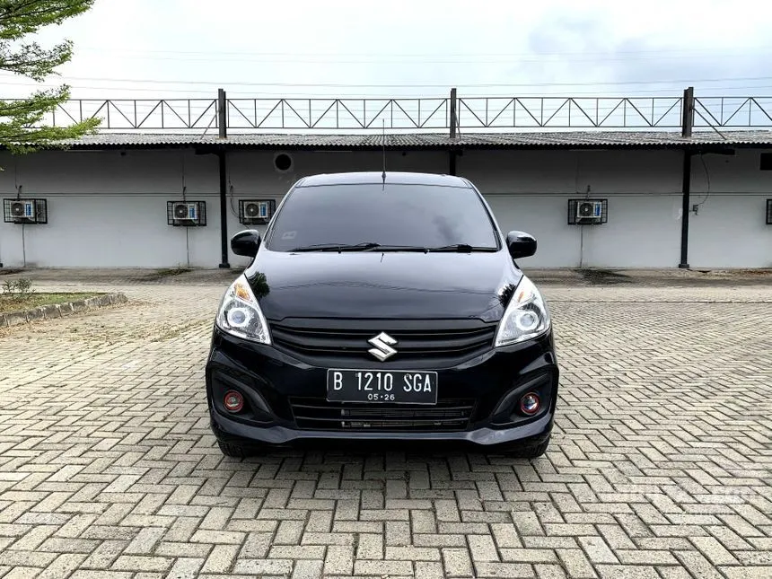 Jual Mobil Suzuki Ertiga 2015 GL 1.4 di Banten Automatic MPV Hitam Rp 132.000.000