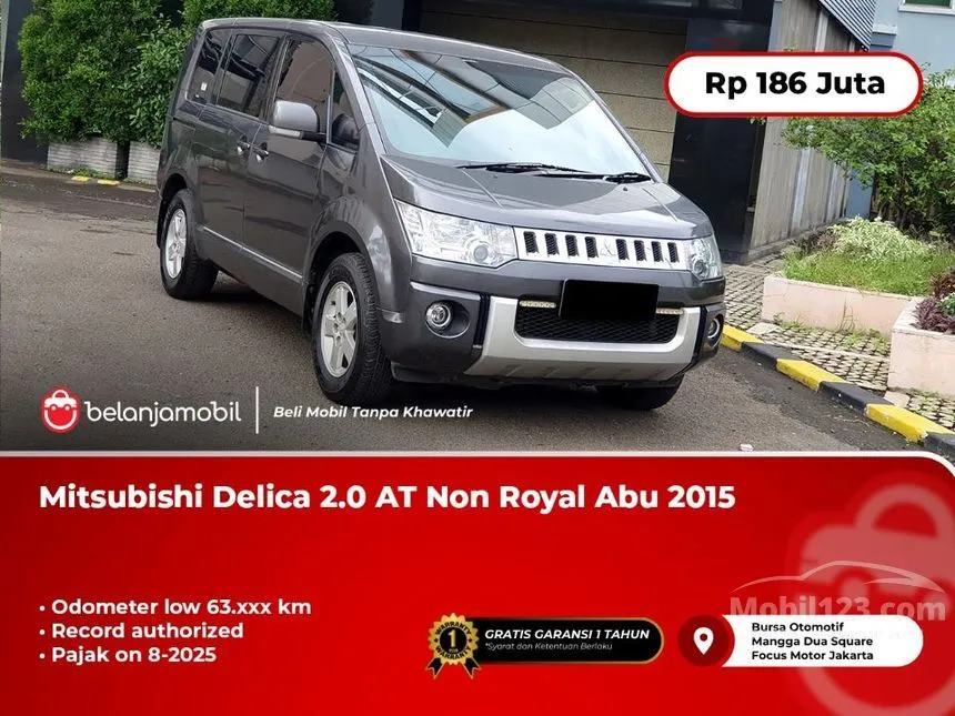 Jual Mobil Mitsubishi Delica 2015 Royal 2.0 di DKI Jakarta Automatic MPV Abu