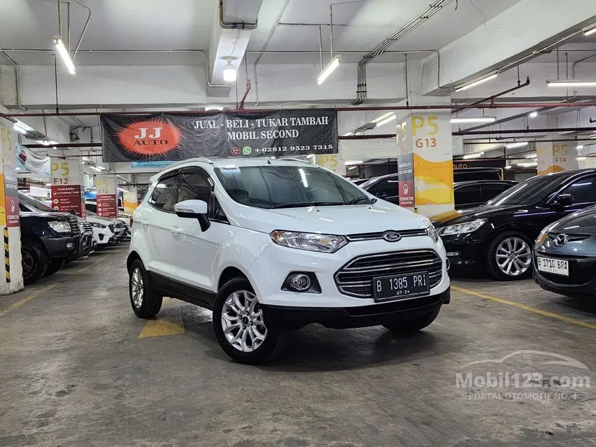 Jual Mobil Ford EcoSport 2014 Titanium 1.5 di DKI Jakarta Automatic SUV Putih Rp 115.000.000
