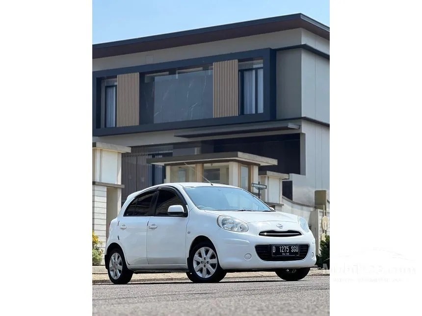 Jual Mobil Nissan March 2011 XS 1.2 di Jawa Barat Automatic Hatchback Putih Rp 91.500.000