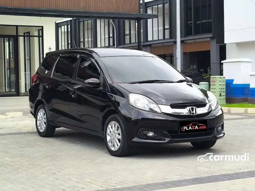 Jual Mobil Honda Mobilio 2016 E 1.5 di Banten Automatic MPV Hitam Rp 122.000.000