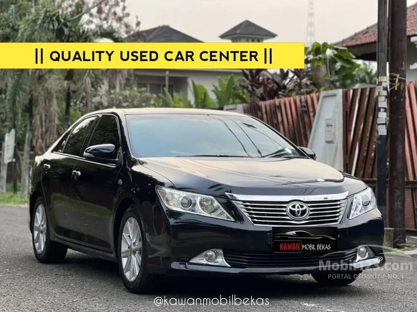 Jual Mobil Toyota Camry 2014 V 2.5 di Banten Automatic Sedan Hitam Rp 187.000.000
