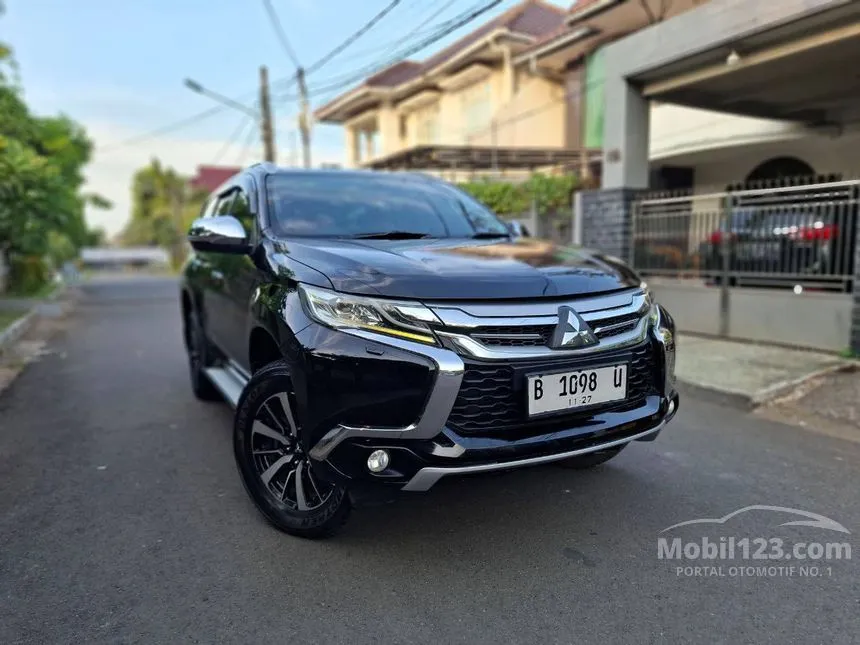 Jual Mobil Mitsubishi Pajero Sport 2017 Dakar 2.4 di Banten Automatic SUV Hitam Rp 360.000.000
