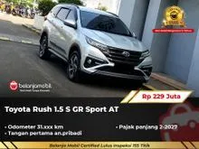 2023 Toyota Rush 1.5 GR Sport SUV AT Silver Metalik NIK 2023 [ GARANSI 5TH ]