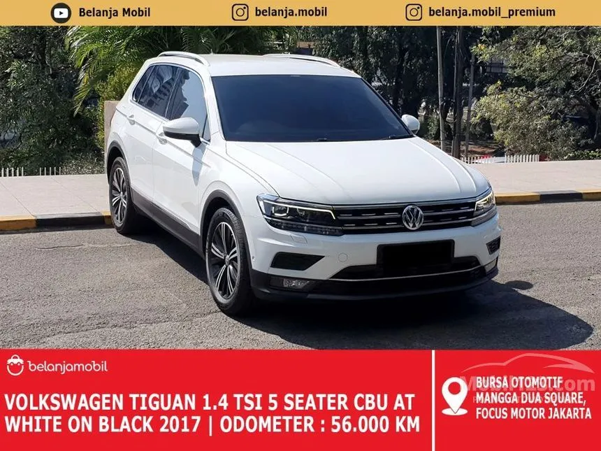 Jual Mobil Volkswagen Tiguan 2017 TSI 1.4 di DKI Jakarta Automatic SUV Putih Rp 275.000.000