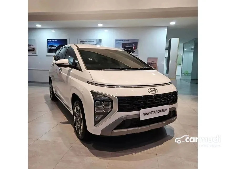 Jual Mobil Hyundai Stargazer 2024 Prime 1.5 di DKI Jakarta Automatic Wagon Putih Rp 320.900.000