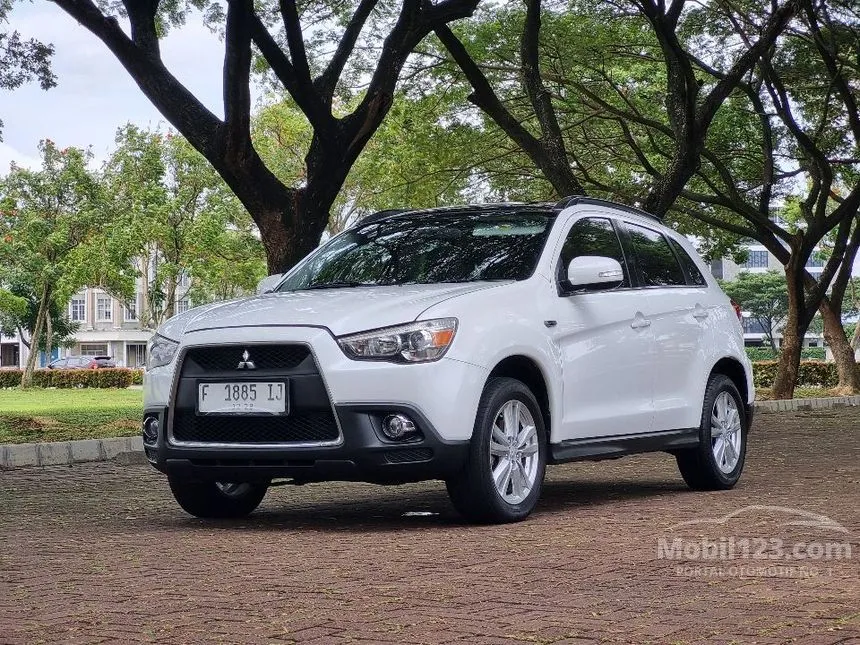 Jual Mobil Mitsubishi Outlander Sport 2013 PX 2.0 di Banten Automatic SUV Putih Rp 135.000.000