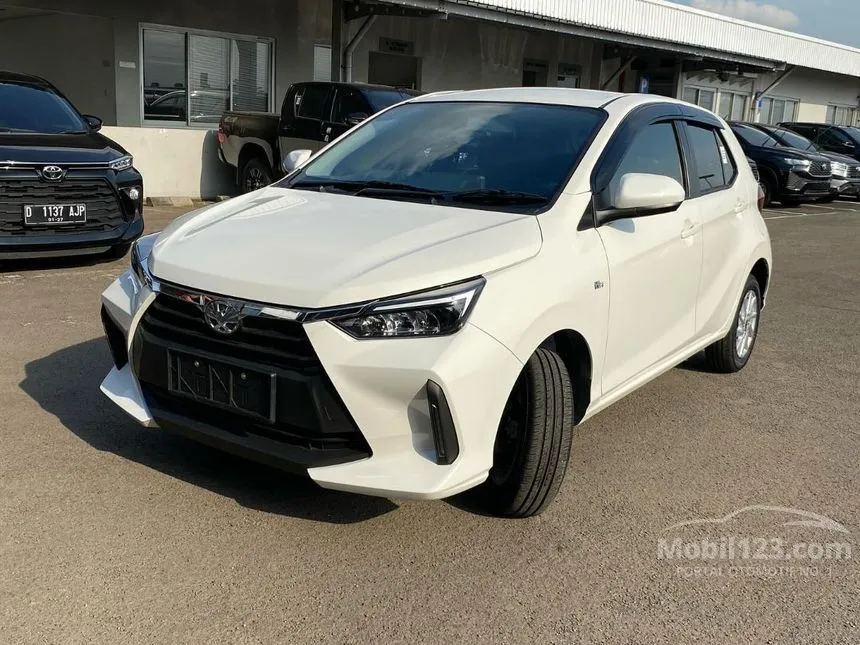 Jual Mobil Toyota Agya 2024 G 1.2 di Jawa Timur Manual Hatchback Putih Rp 150.000.000