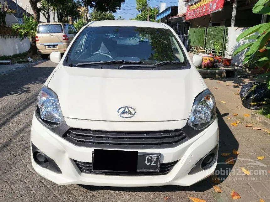 Jual Mobil Daihatsu Ayla 2019 M 1.0 di Jawa Timur Manual Hatchback Putih Rp 105.000.000