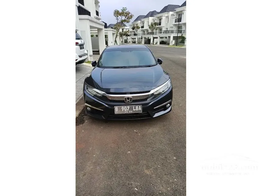 Jual Mobil Honda Civic 2016 ES 1.5 di Jawa Barat Automatic Sedan Hitam Rp 278.000.000