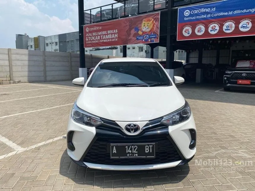Jual Mobil Toyota Yaris 2021 G 1.5 di Banten Automatic Hatchback Putih Rp 205.000.000