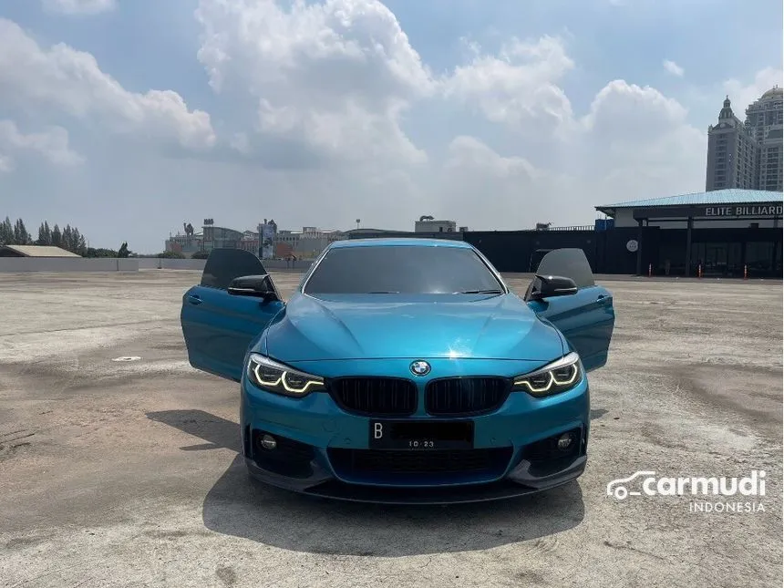 Jual Mobil BMW 440i 2018 M Sport 3.0 di DKI Jakarta Automatic Coupe Biru Rp 1.034.999.999