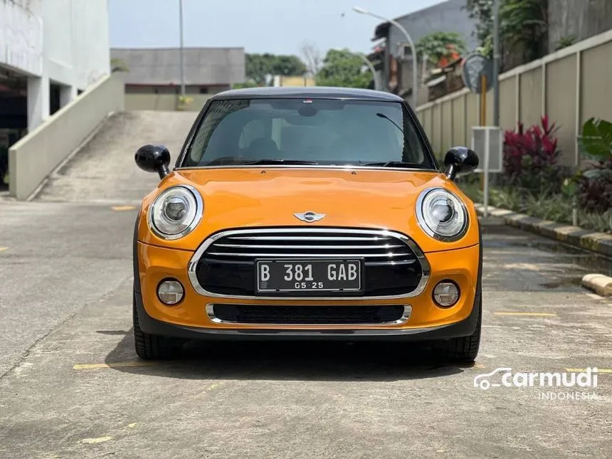 Jual Mobil MINI Cooper 2015 3 Door 1.5 di Banten Automatic Hatchback Orange Rp 345.000.000