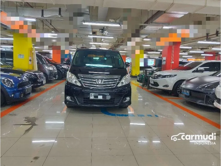 Jual Mobil Toyota Alphard 2012 G 2.4 di Jawa Barat Automatic MPV Hitam Rp 255.000.000