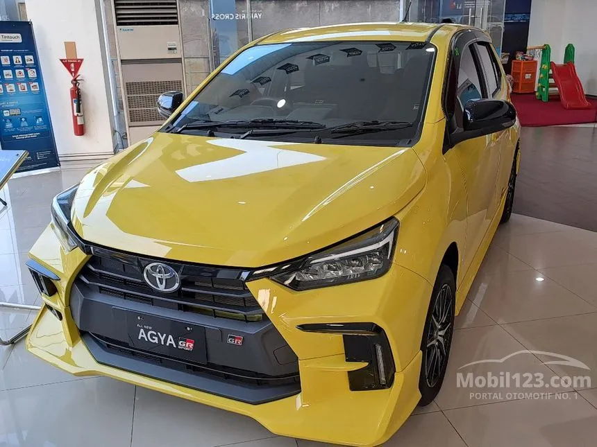 Jual Mobil Toyota Agya 2023 GR Sport 1.2 di DKI Jakarta Manual Hatchback Kuning Rp 233.500.000