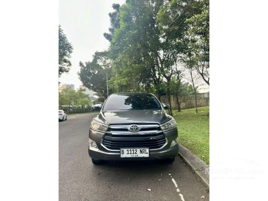Jual Mobil Toyota Kijang Innova 2017 G 2.0 di DKI Jakarta Automatic MPV Abu