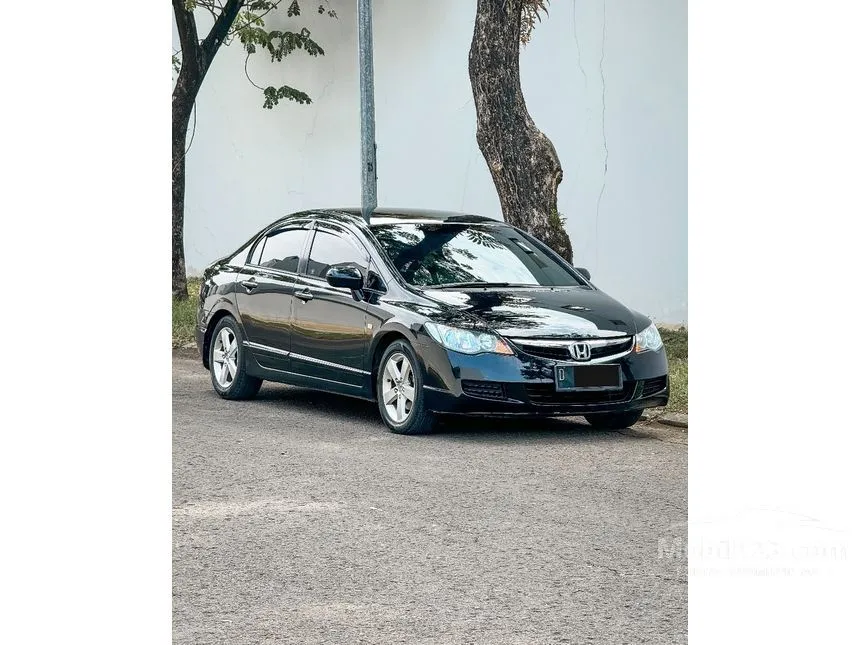 Jual Mobil Honda Civic 2007 1.8 di Banten Automatic Sedan Hitam Rp 122.000.000
