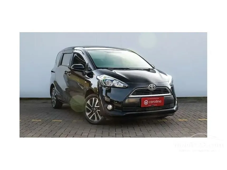Jual Mobil Toyota Sienta 2017 V 1.5 di Banten Automatic MPV Hitam Rp 168.000.000