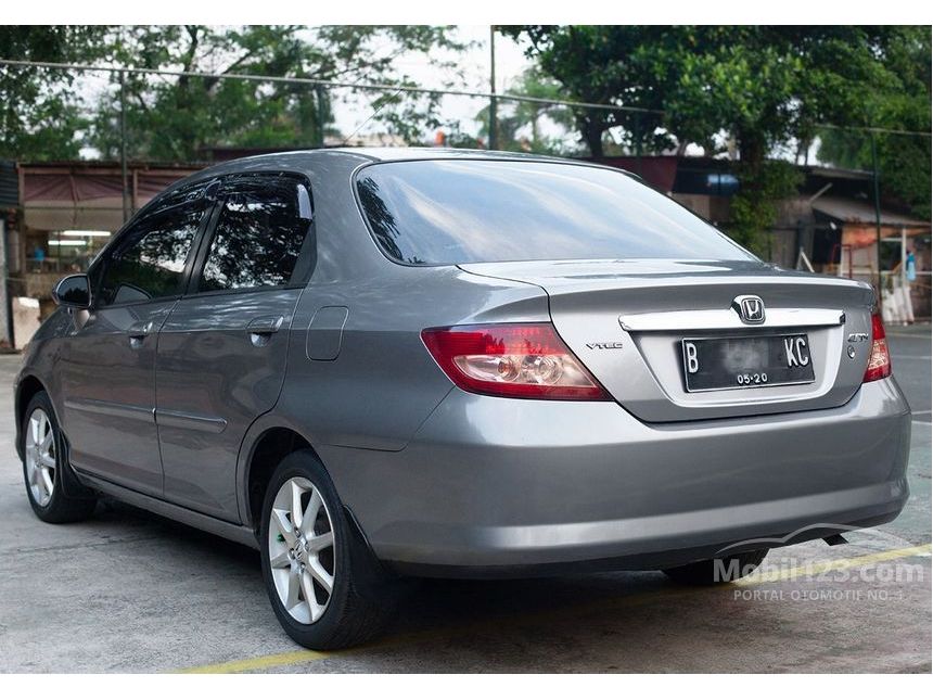 Jual Mobil Honda City 2005 VTEC 1.5 di Banten Automatic Sedan Abu-abu