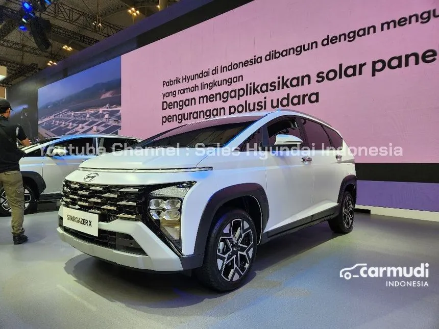 Jual Mobil Hyundai Stargazer X 2024 Prime 1.5 di DKI Jakarta Automatic Wagon Putih Rp 321.000.000
