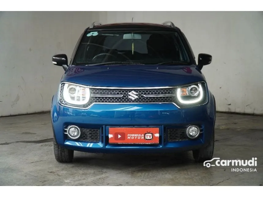 Jual Mobil Suzuki Ignis 2018 GX 1.2 di Jawa Barat Automatic SUV Biru Rp 125.000.000