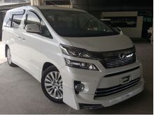 2014 Toyota Vellfire 2.4 ZG MPV