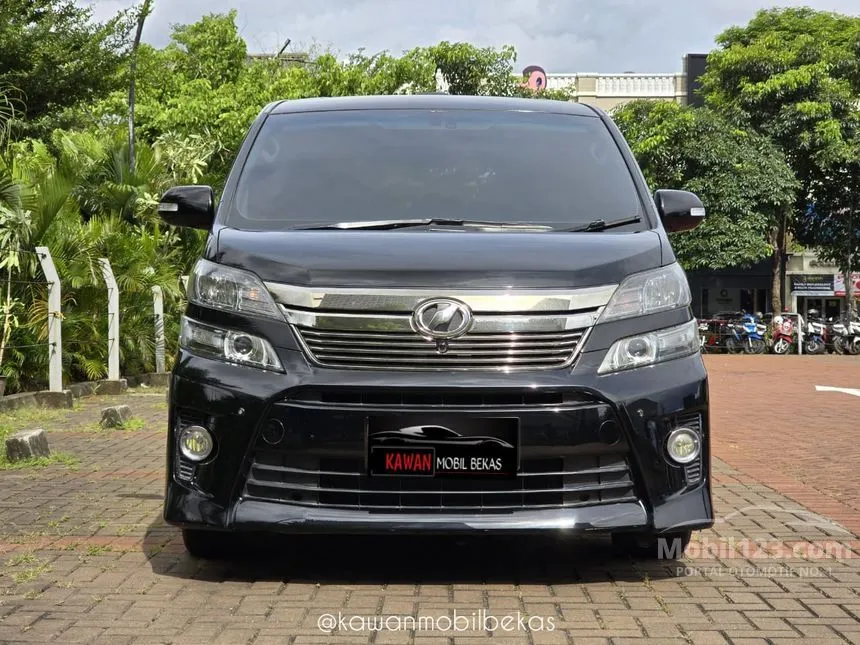 Jual Mobil Toyota Vellfire 2013 ZG 2.4 di Banten Automatic MPV Hitam Rp 309.000.000