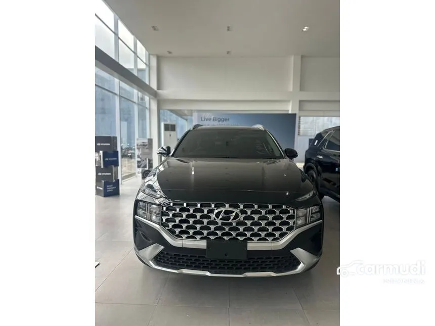 Jual Mobil Hyundai Santa Fe 2024 Signature 2.5 di Banten Automatic SUV Silver Rp 520.000.000