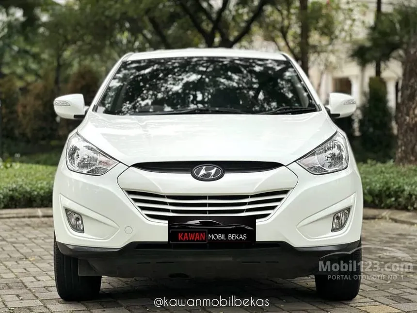 Jual Mobil Hyundai Tucson 2011 GLS 2.0 di DKI Jakarta Automatic SUV Putih Rp 90.000.000