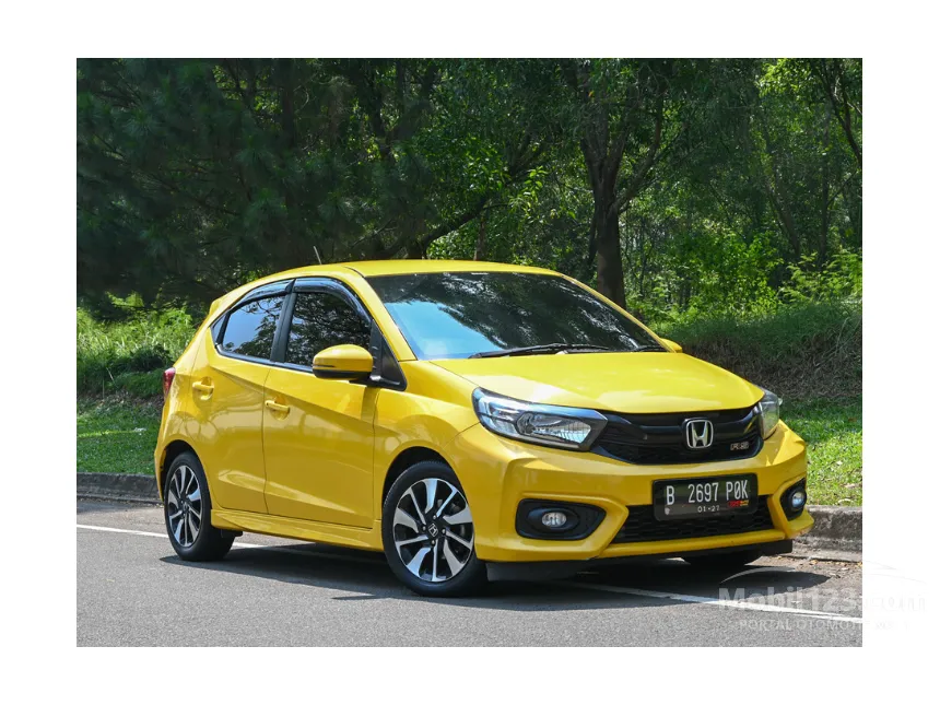Jual Mobil Honda Brio 2021 RS 1.2 di DKI Jakarta Automatic Hatchback Kuning Rp 165.000.000