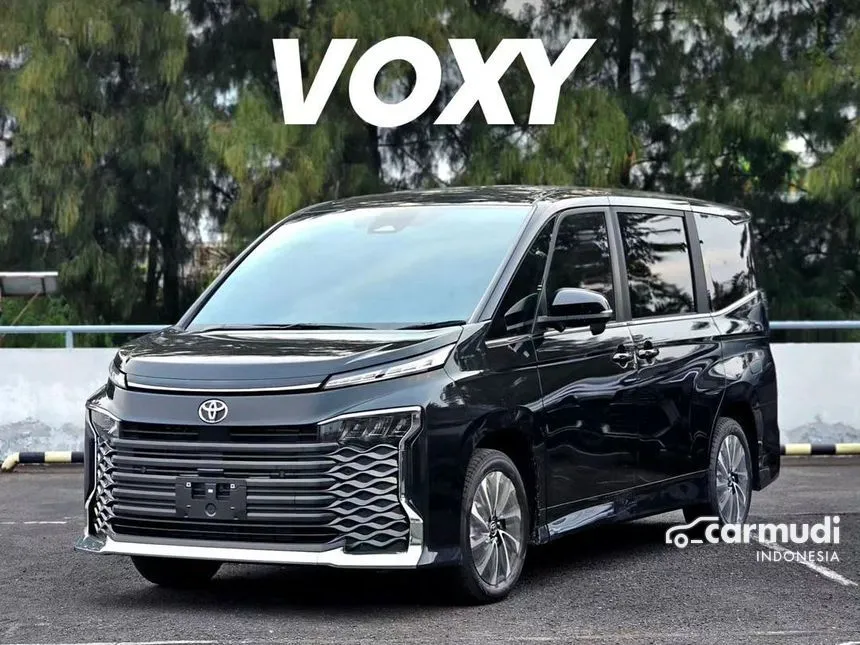 Jual Mobil Toyota Voxy 2024 2.0 di Banten Automatic Van Wagon Hitam Rp 590.000.000