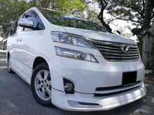 Toyota Vellfire 3.5 VL (A) Full Spec Pilot Seat 2 Power Door Power Boot
