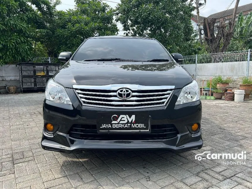Jual Mobil Toyota Kijang Innova 2012 G 2.5 di Jawa Timur Automatic MPV Hitam Rp 210.000.000